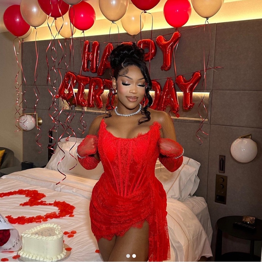 Madly In Love Dress - Red